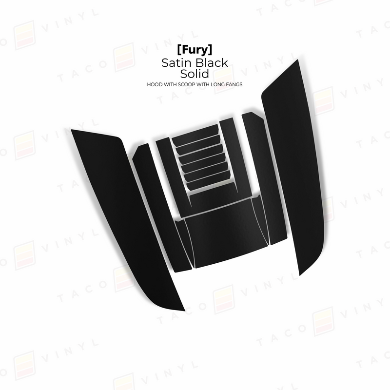 Load image into Gallery viewer, 2024+ Tacoma/2025+ 4Runner Fury Hood Scoop Stamp
