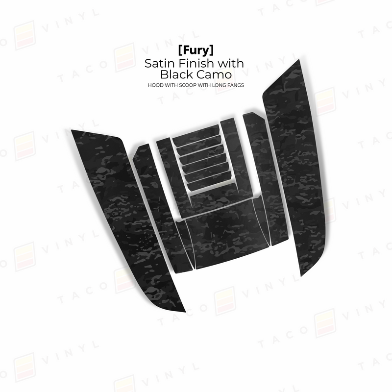 Load image into Gallery viewer, 2024+ Tacoma/2025+ 4Runner Fury Hood Scoop Stamp
