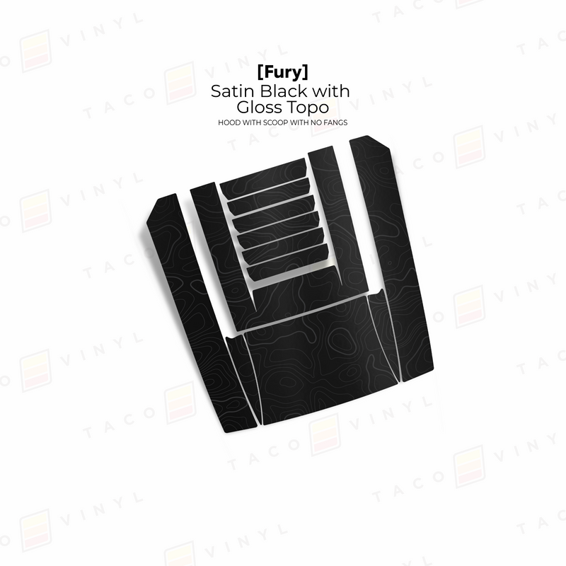 Load image into Gallery viewer, 2024+ Tacoma/2025+ 4Runner Fury Hood Scoop Stamp
