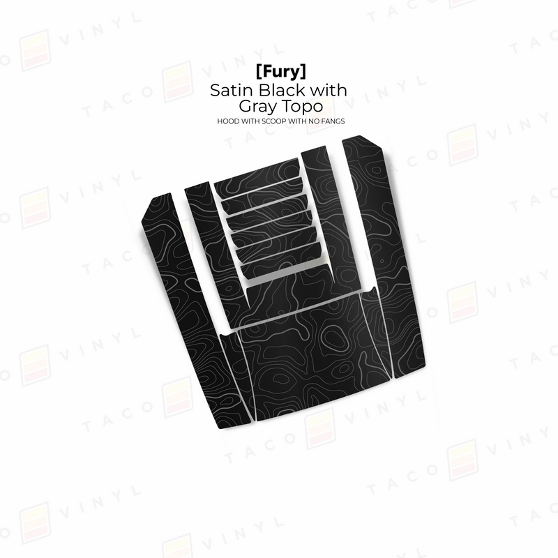 Load image into Gallery viewer, 2024+ Tacoma/2025+ 4Runner Fury Hood Scoop Stamp
