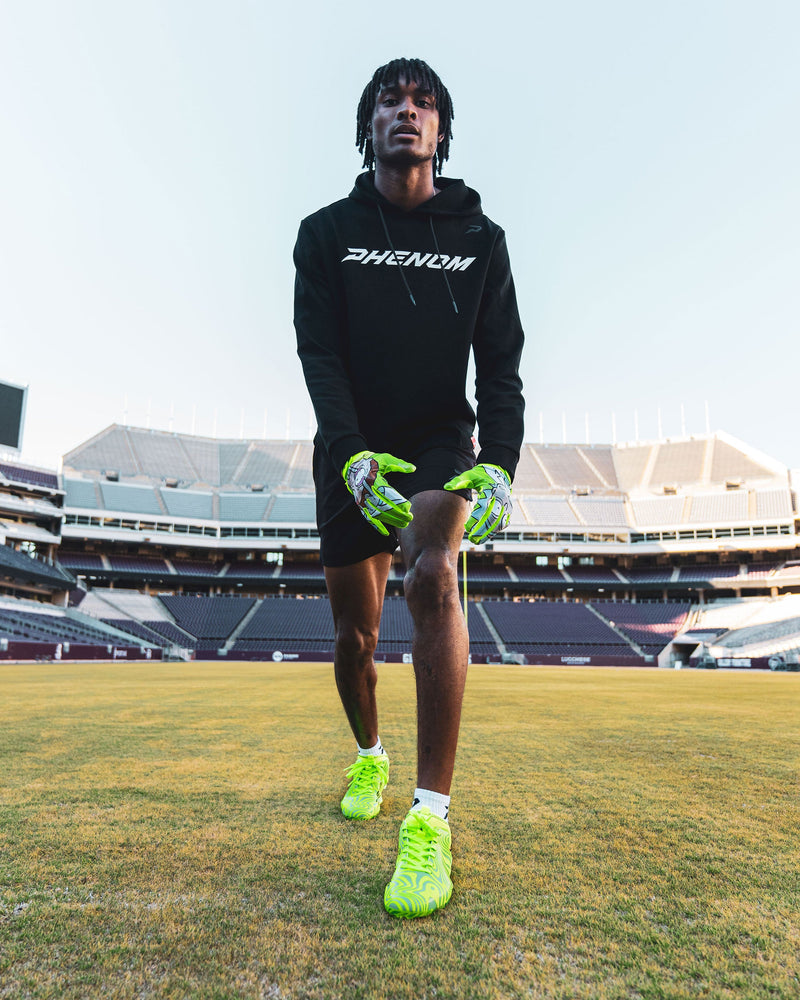 Load image into Gallery viewer, Phenom Elite Rick and Morty Football Gloves - VPS1
