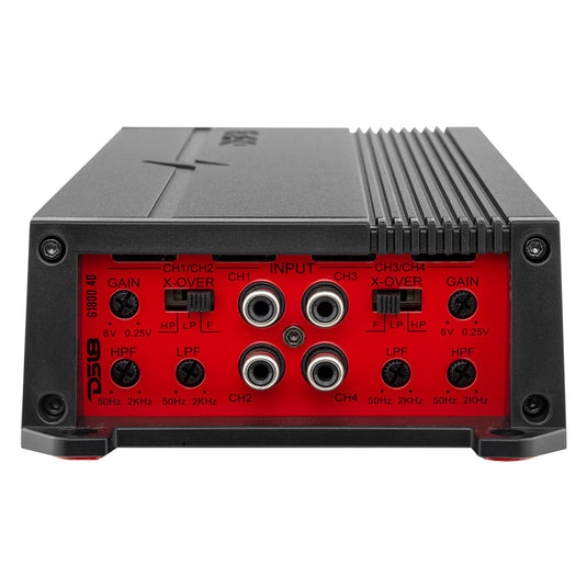 GEN-X Full-Range Class D 4-Channel Amplifier | 4 x 150W RMS @ 4-Ohm