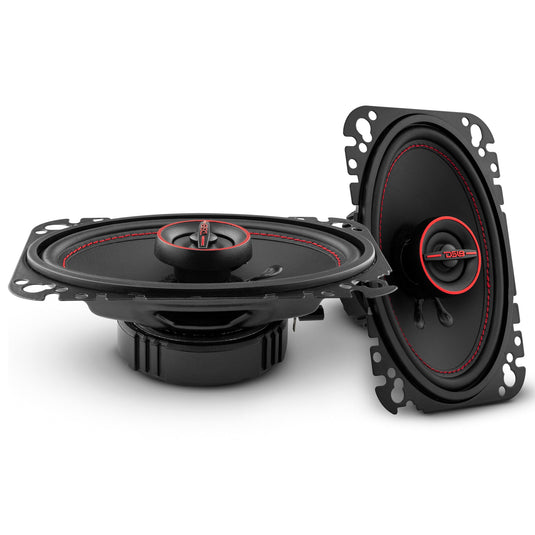 GEN-X 4x6 2-Way Coaxial Speakers 45 Watts Rms 4-Ohm