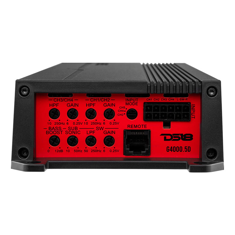 Load image into Gallery viewer, GEN-X 5-Channel Class D Amplifier | 4 x 130W RMS @ 4-Ohm + 1  x 900W RMS @ 1-Ohm
