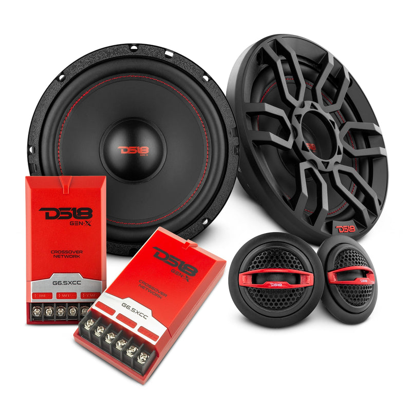 Load image into Gallery viewer, DS18 2009-2014 Acura TL Front and Back Doors Speakers Good Upgrade/Replacement Package 900 Watts

