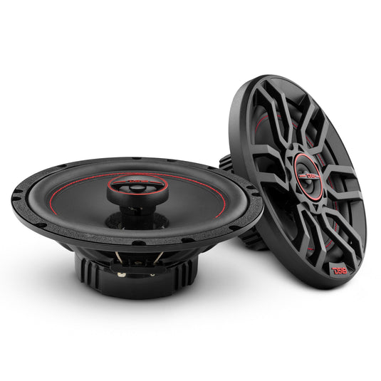 Full-Range 6.5” & 6x9” Coaxial Speaker Kit - With OEM Speaker Adapters, Amplifier & Wiring Kit