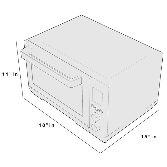 General Electric Stainless Digital 6-Slice Convection Toaster Oven