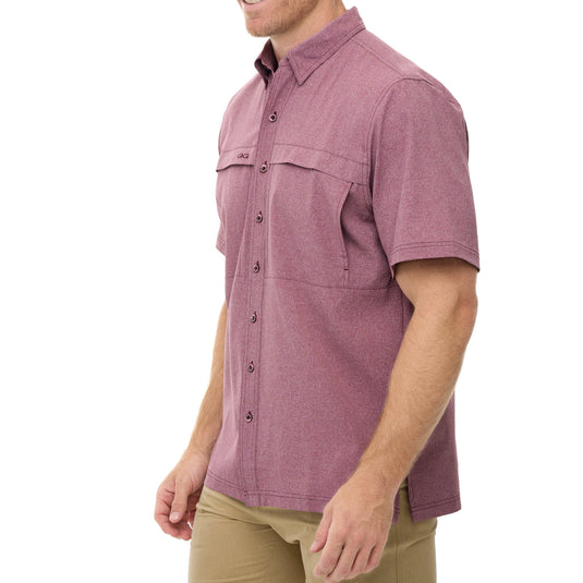 Maroon MicroTek Shirt