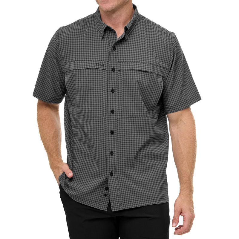 Load image into Gallery viewer, GunMetal TekCheck Shirt
