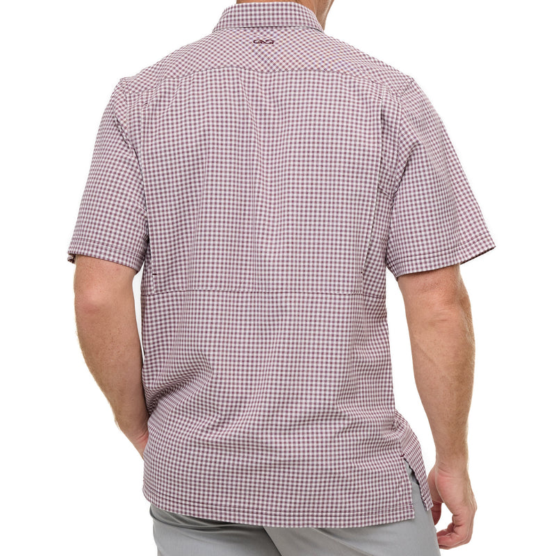 Load image into Gallery viewer, Maroon TekCheck Shirt

