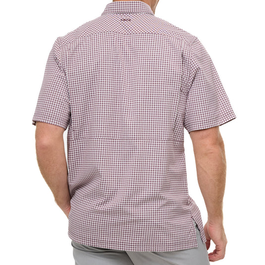 Maroon TekCheck Shirt