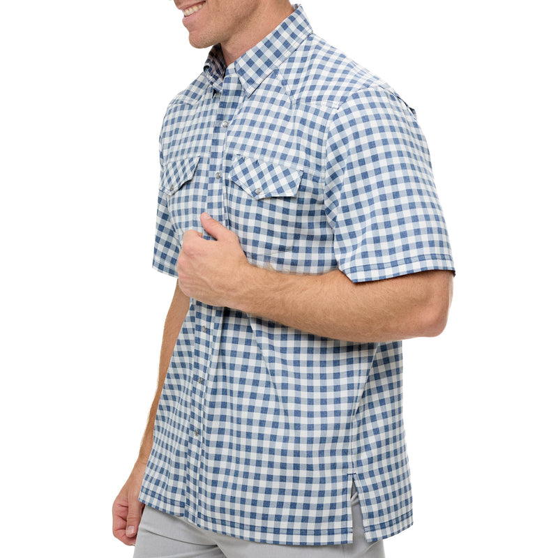 Load image into Gallery viewer, Glacier Pearl Snap Shirt
