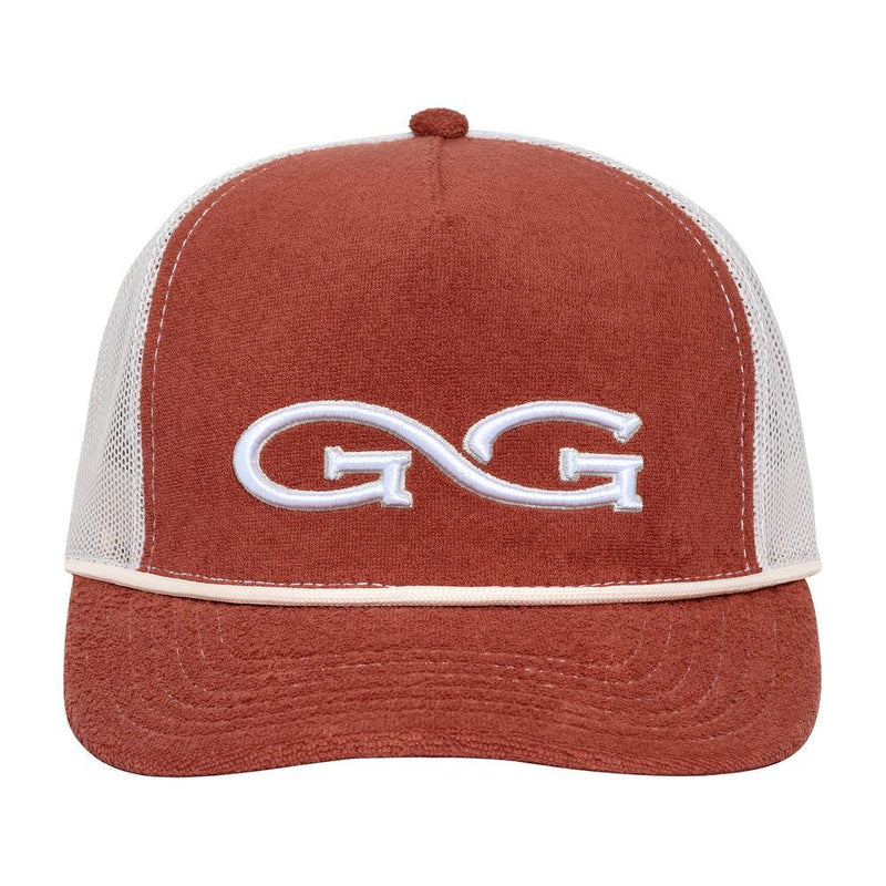 Load image into Gallery viewer, Copper TerryCloth Cap | Stone MeshBack
