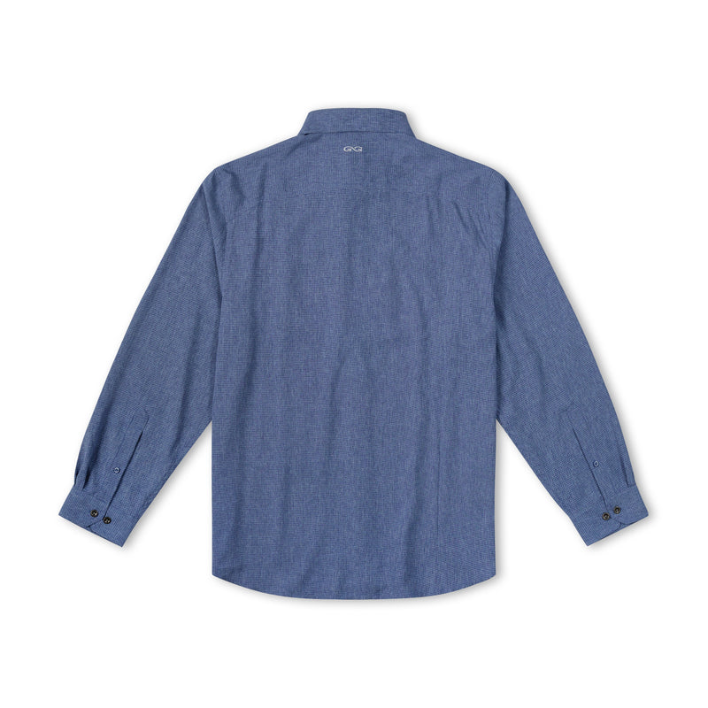 Load image into Gallery viewer, Indigo Maverick Shirt | Long Sleeve
