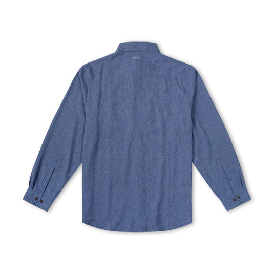 Indigo Maverick Shirt | Long Sleeve