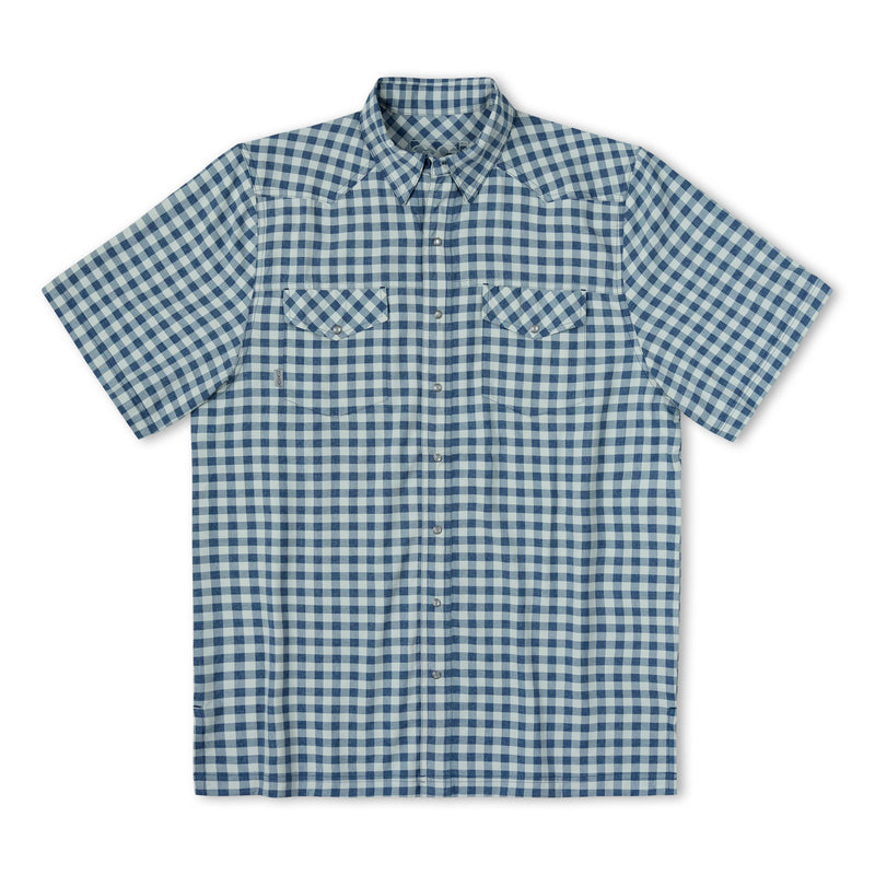 Load image into Gallery viewer, Glacier Pearl Snap Shirt
