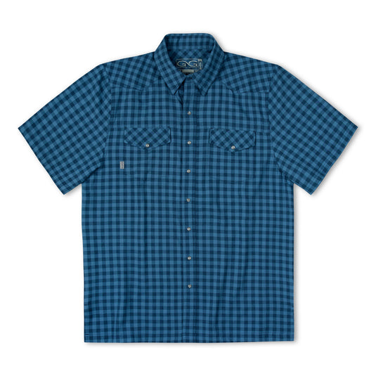 Slate Pearl Snap Shirt