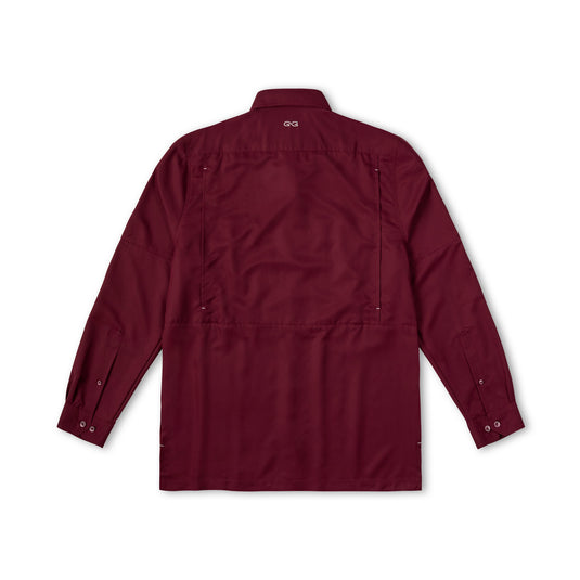 Maroon Explorer Shirt | Long Sleeve