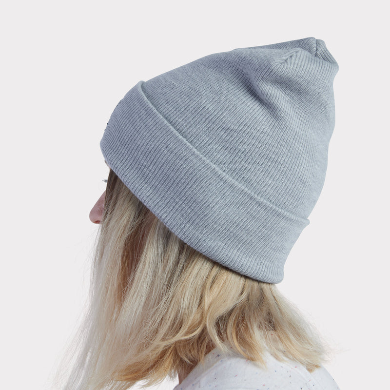 Load image into Gallery viewer, Human Logo Beanie - Grey Mix
