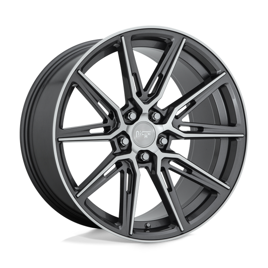 Niche 1 Pc M220 Gemello Gloss Anthracite Machined