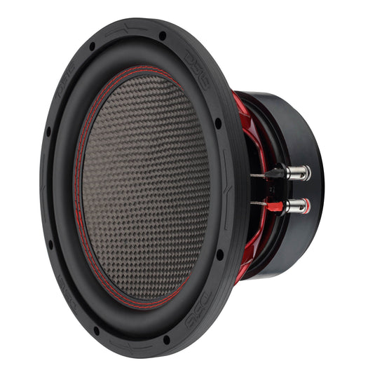 GEN-X 10" Subwoofer with Carbon Fiber Dust Cap | 600W RMS Dual 4-Ohm Voice Coils