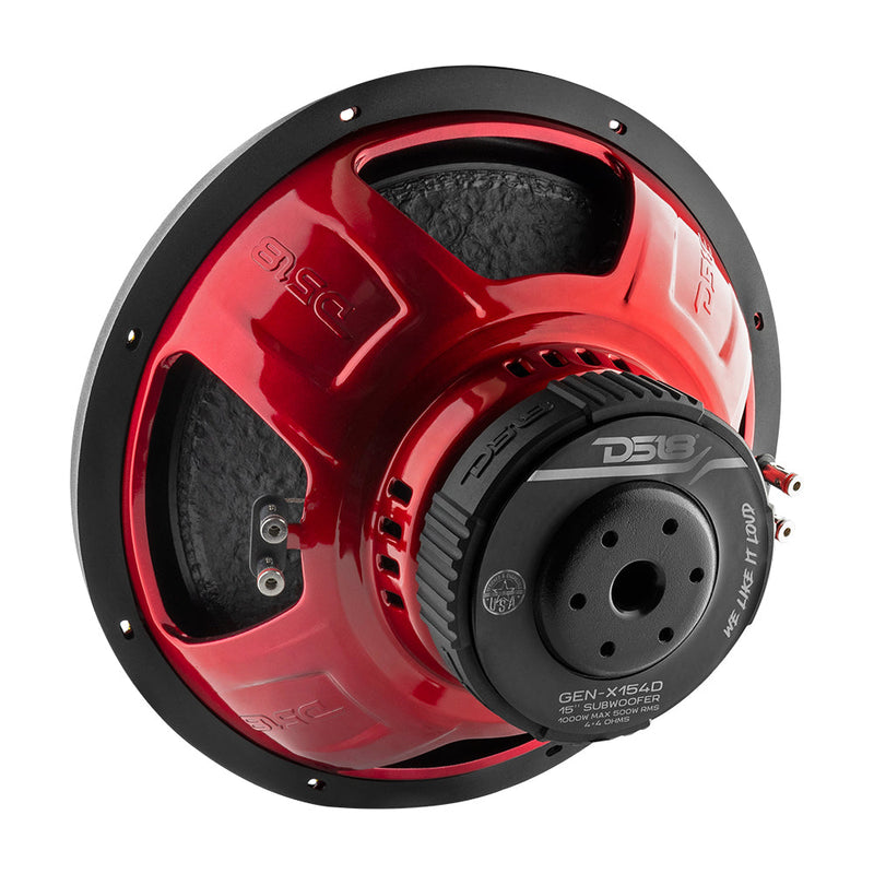 Load image into Gallery viewer, DS18 GEN-X154D 15&quot; Car Subwoofer 1000 Watts 4-Ohm DVC

