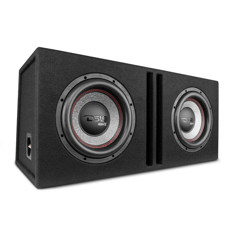 Load image into Gallery viewer, GEN-X210LD Bass Package 2 x GEN-X104D 10&quot; Subwoofers In a Ported Box 1600 Watts

