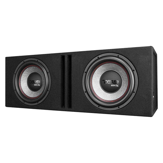 Dual 12" Loaded Subwoofer Ported Enclosure With GEN-X124D 1800 Watts Rms - Skoutley Outdoors LLC