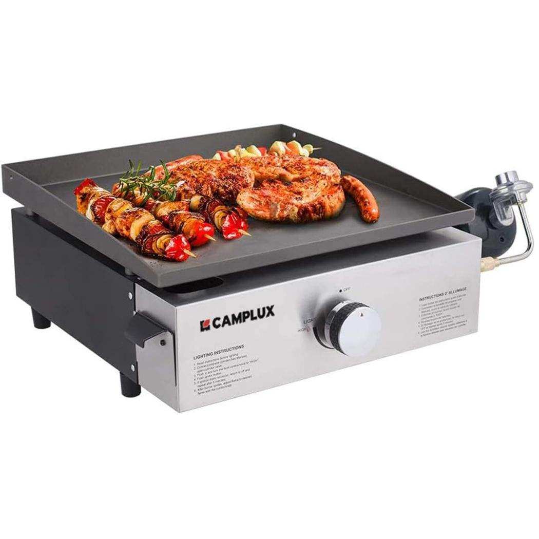 Camplux Outdoor Portable Griddles for RV, Camping and Tailgating - 17 Inch 13,000 BTU - Skoutley Outdoors LLC