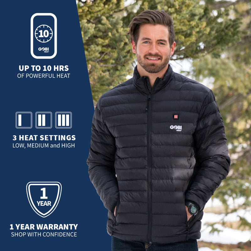Load image into Gallery viewer, Wolf Men's Heated Jacket (Final Sale)
