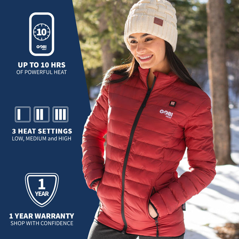 Load image into Gallery viewer, Wolf Women's Heated Jacket (Final Sale)
