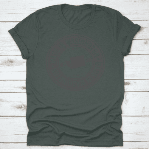 Load image into Gallery viewer, Round Illustration Stamp With Typography Text Of &quot;Made In Washington&quot; - Skoutley Outdoors LLC
