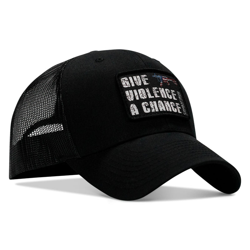 Load image into Gallery viewer, Give Violence A Chance Patch Snapback
