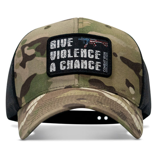 Give Violence A Chance Patch Snapback