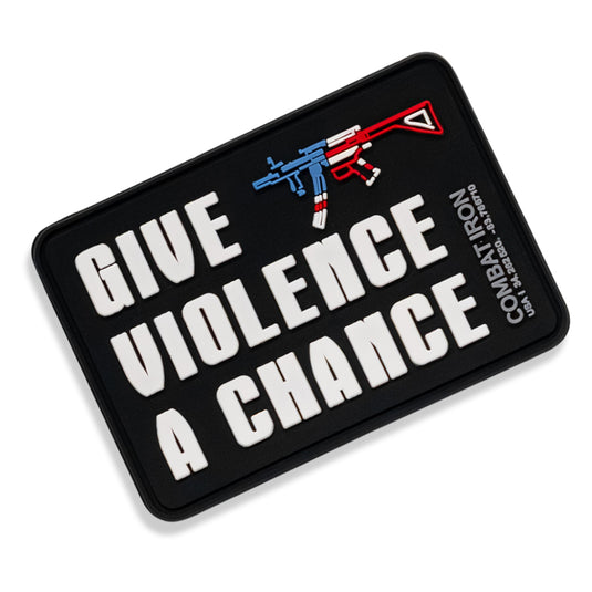 Give Violence A Chance PVC Patch
