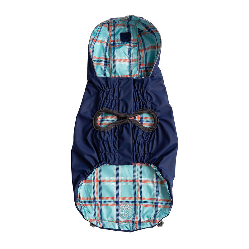 Load image into Gallery viewer, Reversible Elasto-Fit Raincoat - Navy
