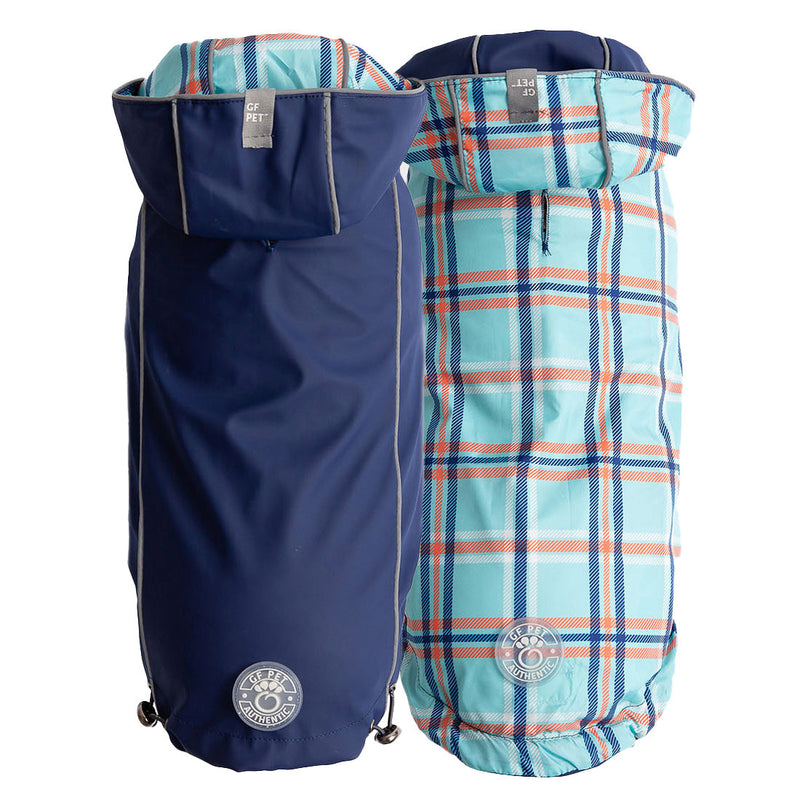 Load image into Gallery viewer, Reversible Elasto-Fit Raincoat - Navy
