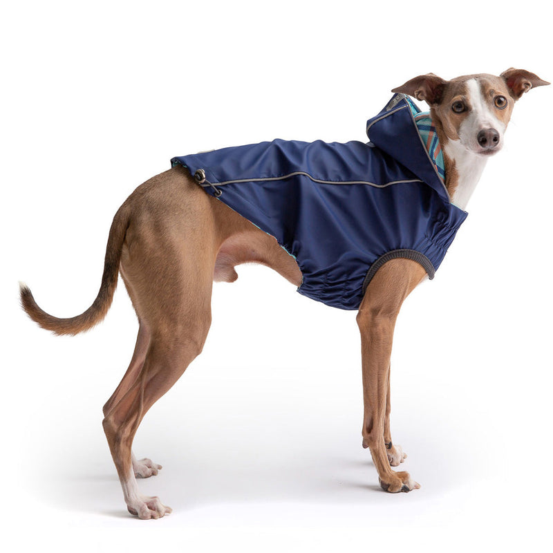 Load image into Gallery viewer, Reversible Elasto-Fit Raincoat - Navy
