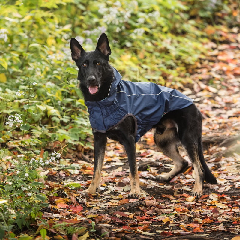 Load image into Gallery viewer, Reversible Elasto-Fit Raincoat - Navy
