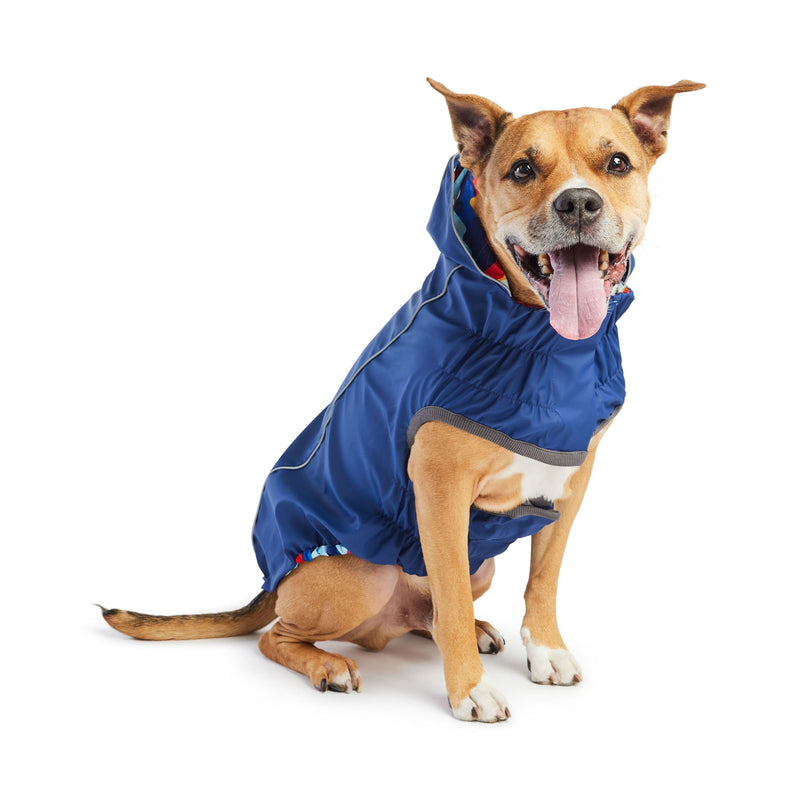 Load image into Gallery viewer, Reversible Elasto-Fit Raincoat - Navy/Navy
