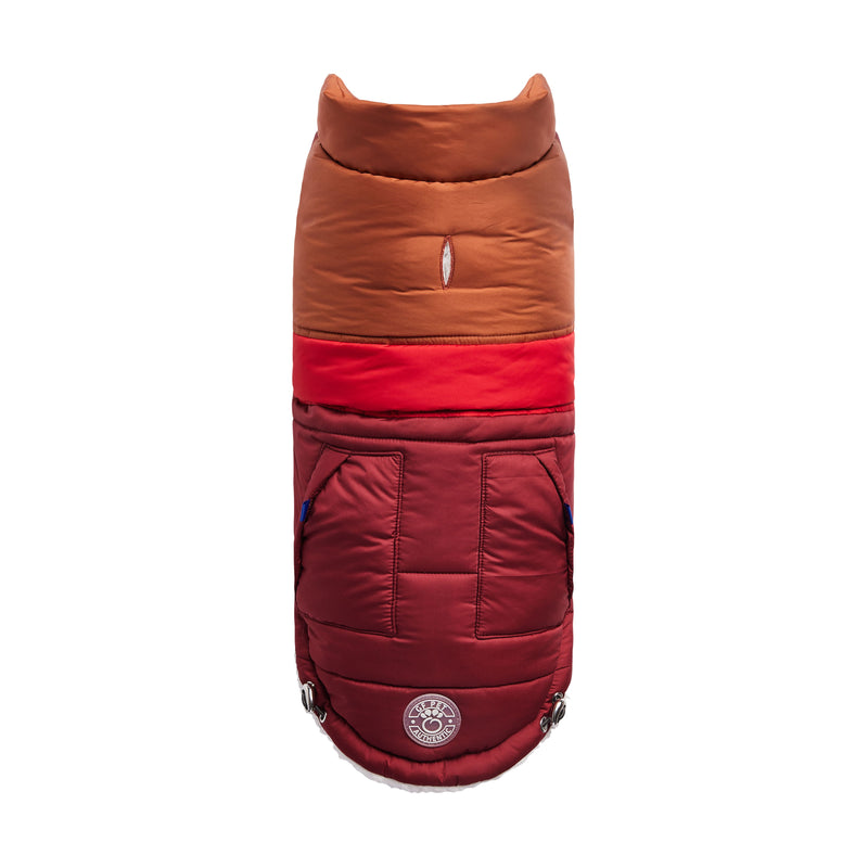 Load image into Gallery viewer, Retro Puffer - Dark Red
