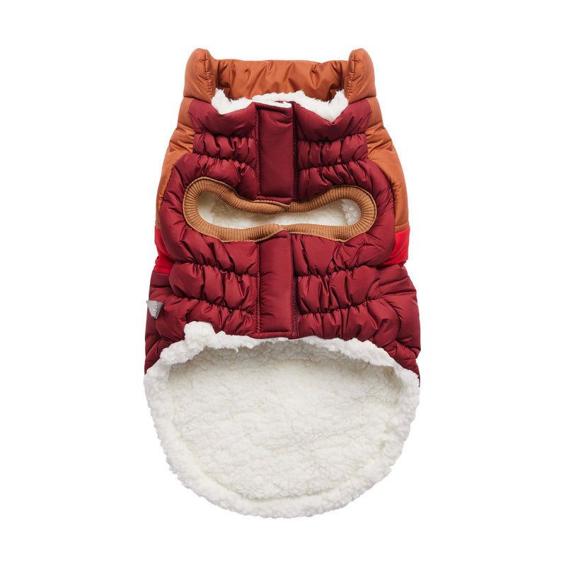 Load image into Gallery viewer, Retro Puffer - Dark Red
