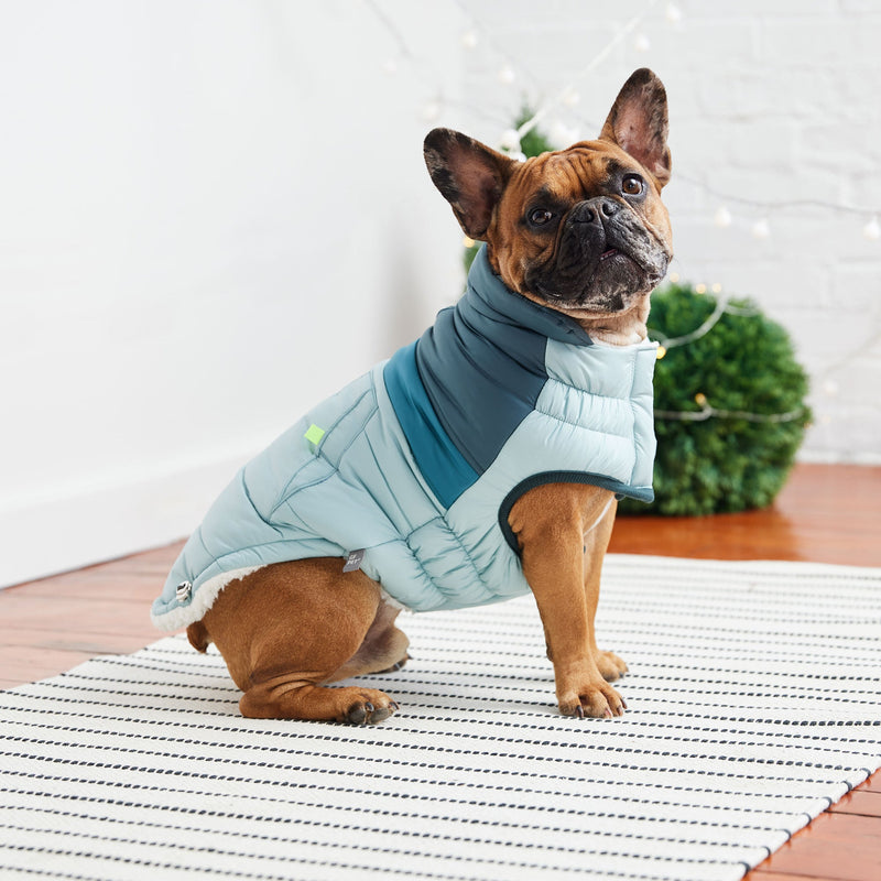 Load image into Gallery viewer, Retro Puffer - Light Blue
