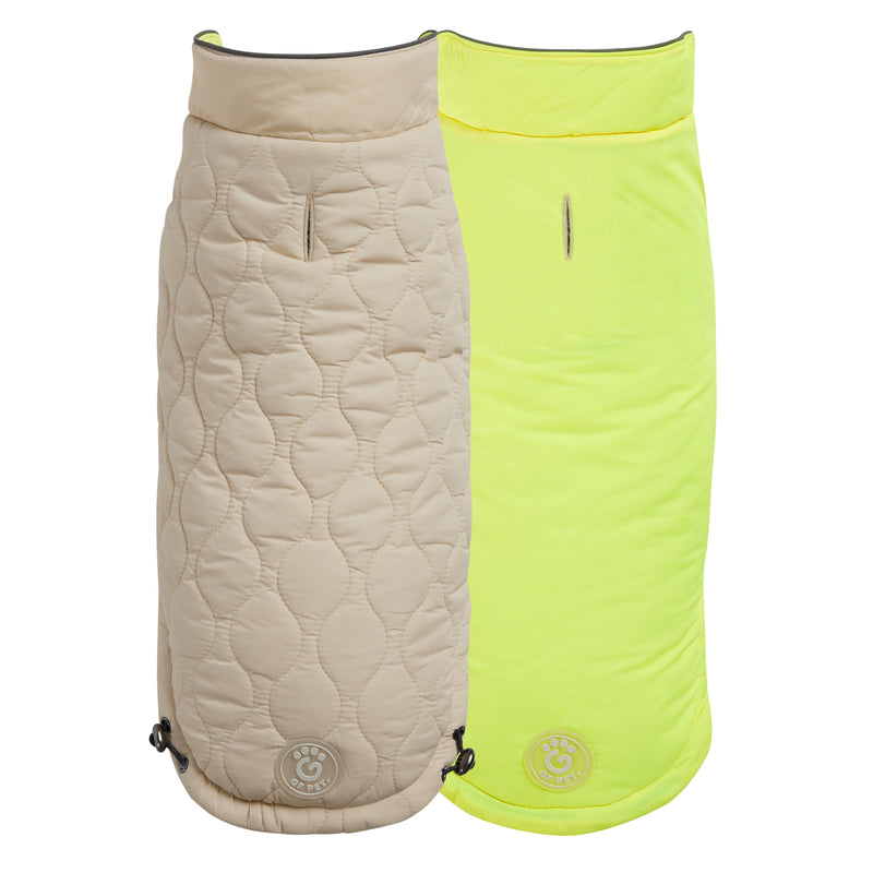 Load image into Gallery viewer, Reversible Chalet Jacket - Sand/Yellow
