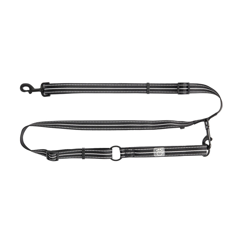 Load image into Gallery viewer, Reflective Leash - EEZY-6 - Black
