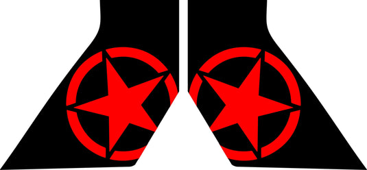 Side Star Graphic Decals for Jeep Gladiator (x2)