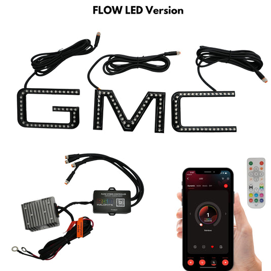 GMC LED Emblem: Multicolor (1999-2026)