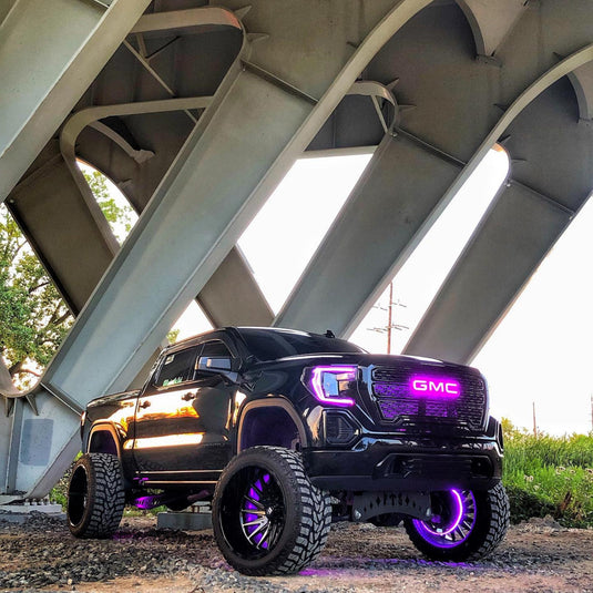 GMC LED Emblem: Multicolor (1999-2026)