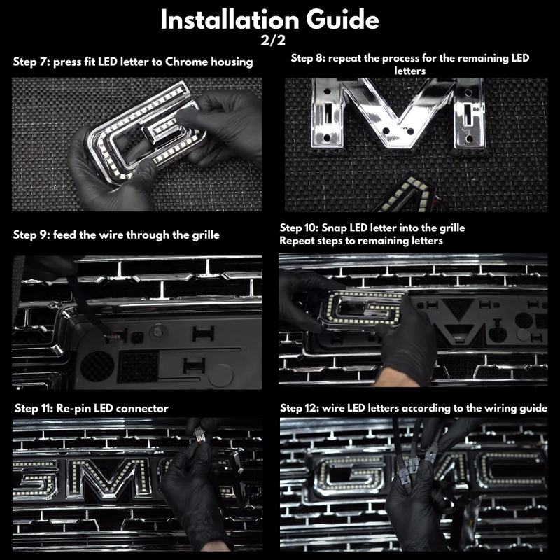 Load image into Gallery viewer, GMC LED Emblem: Multicolor (1999-2026)
