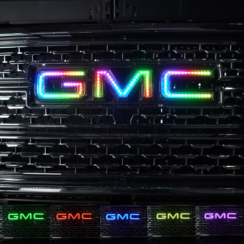 Load image into Gallery viewer, GMC LED Emblem: Multicolor (1999-2026)
